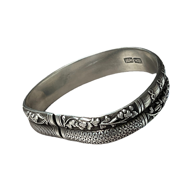 Vintage Perfect Silver Bangle