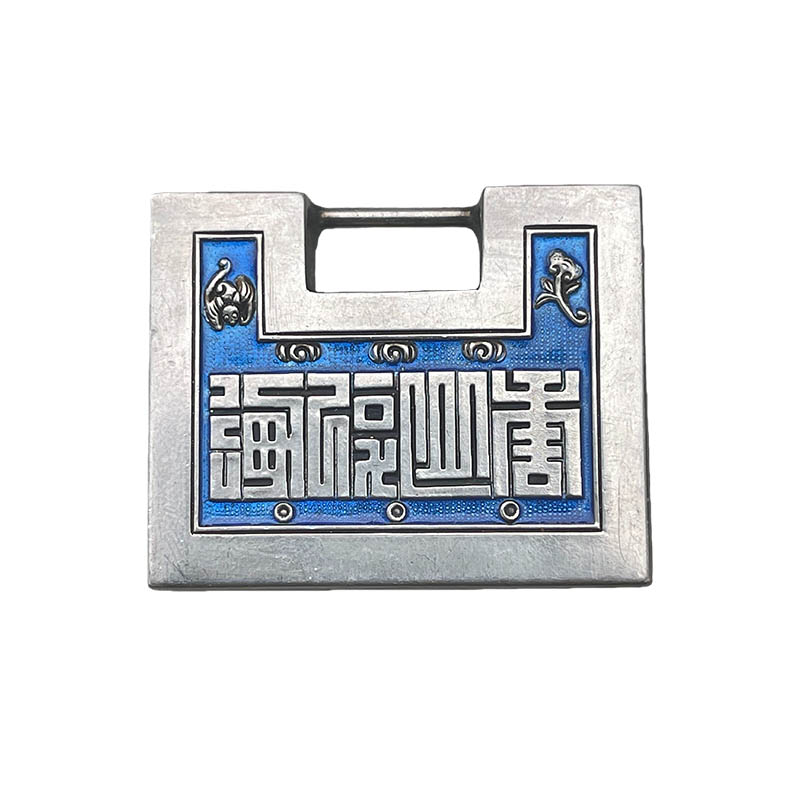 Mountain & Sea Longevity Silver Locket