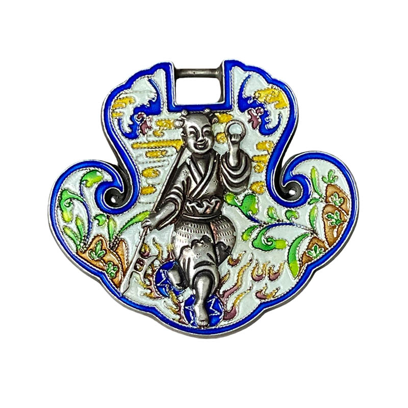 Hundred Blessings Silver Locket