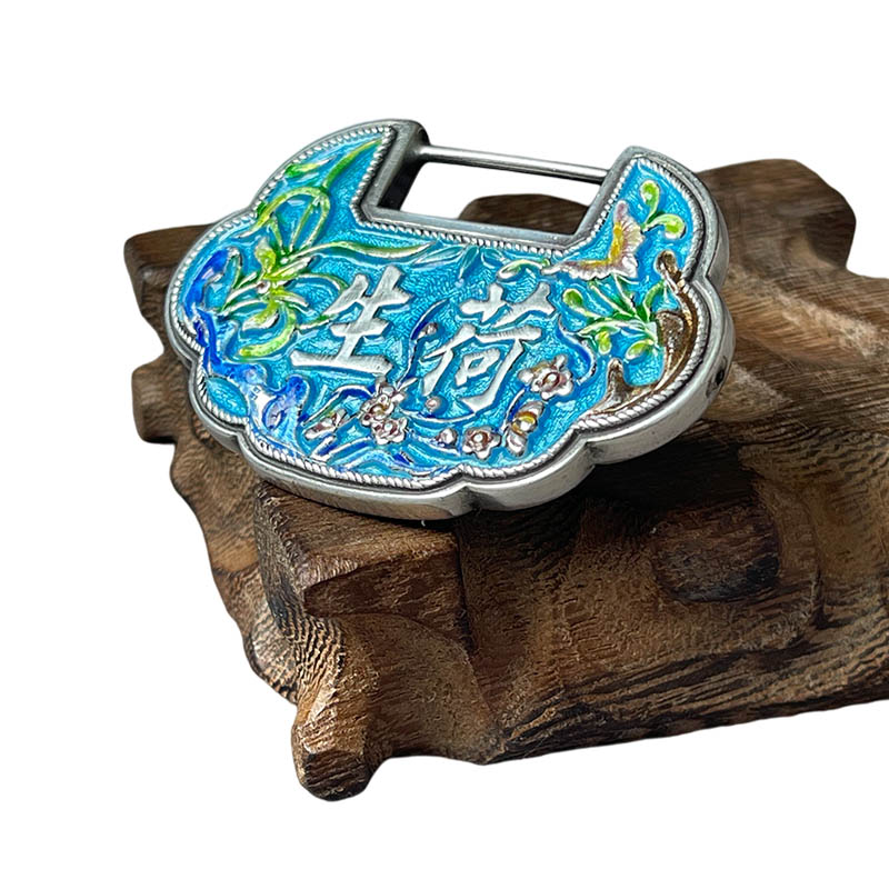 Longevity & Prosperity Silver Locket