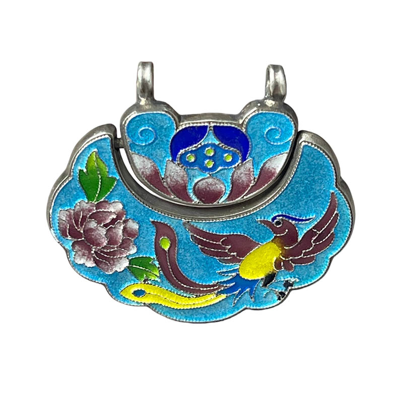 Goldfish Silver Locket