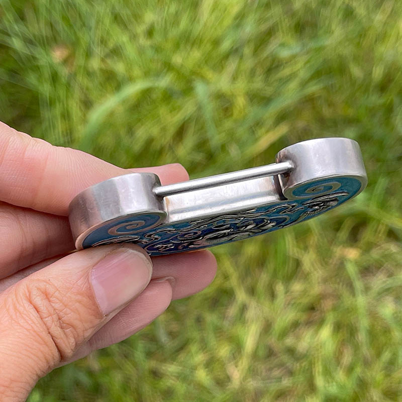 Vintage Fortune, Blessing & Auspiciousness Silver Locket